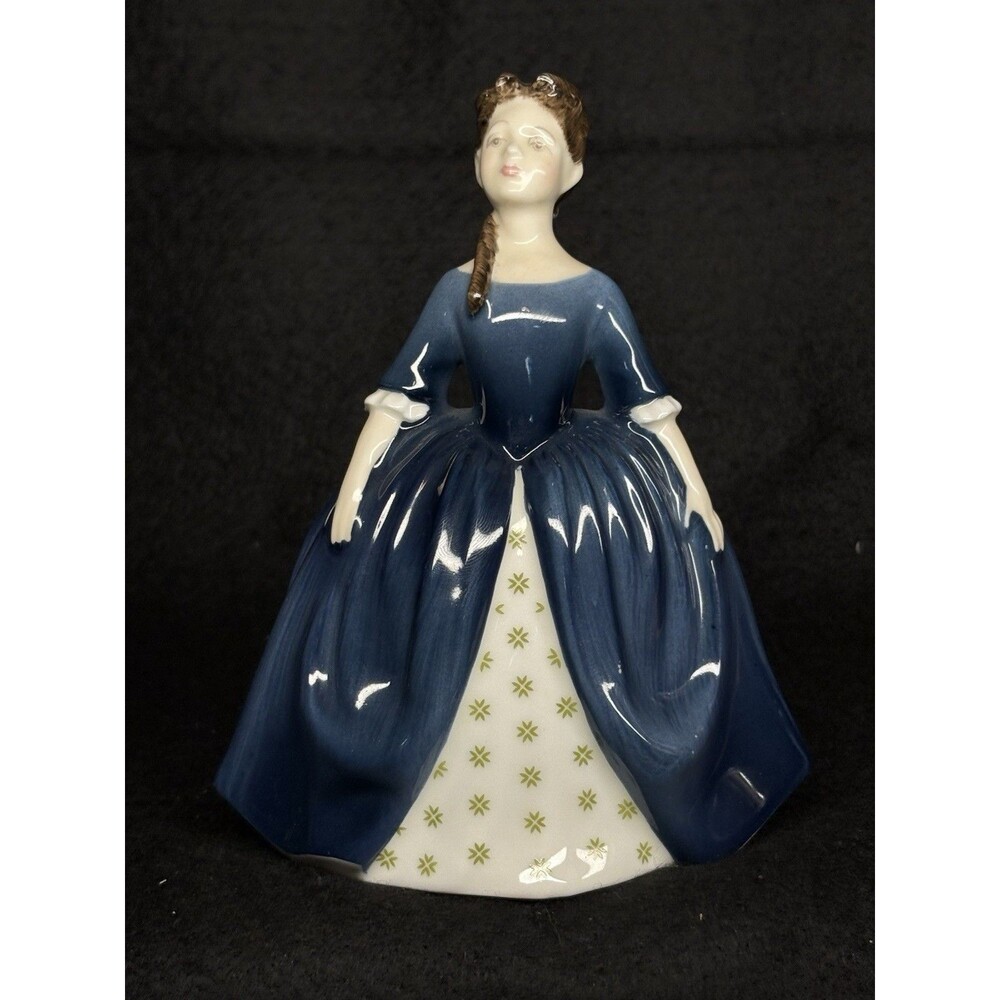 Royal Doulton Debbie HN2385 Bone China Blue Dress 1968 Mint Condition